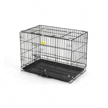 

Teddy Dog Cage Golden Hair Samoyed Large Iron Pet Small Kennels Puppy Supplies Crate Outdoor Fence Crate Pet Supplies Cat
