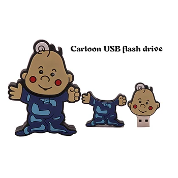 

Pendrive usb2.0 flash Cartoon little boy pen drive 4GB 8GB 16GB 32GB 64GB 128GB memoria usb stick creative gift flash drive cle