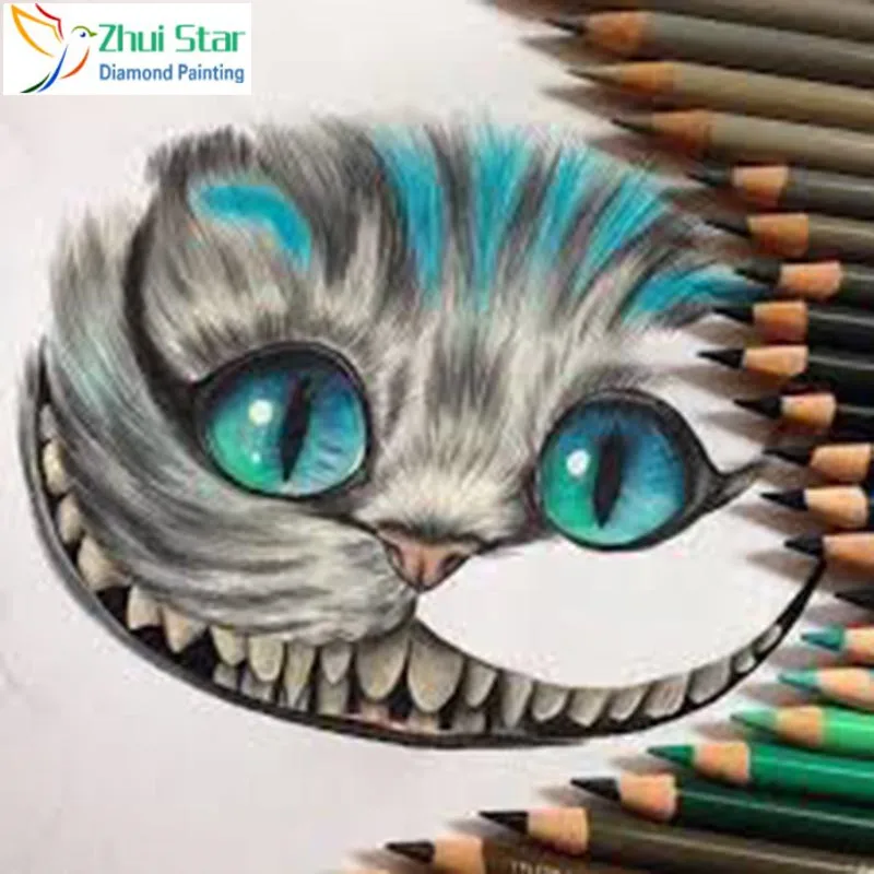 

Diamond embroidery 5D diamond cross stitch crystal full diamond sets unfinished decorative Diy Diamond painting Painting Cat gx