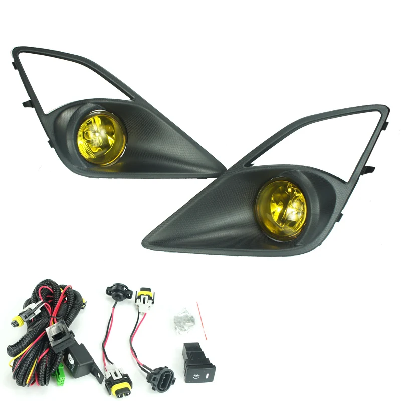 

Fog light for Scion FR-S FRS 2012 2013 2014 fog lamps Clear/Yellow Lens Bumper Fog Lights Driving Lamps Daytime Running light