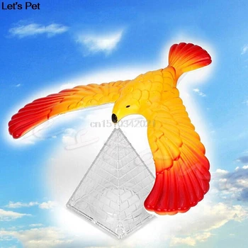 

Bird toy Magic Balancing Bird Science Desk Toy w/ Base Novelty Eagle Fun Learn Gag Gift