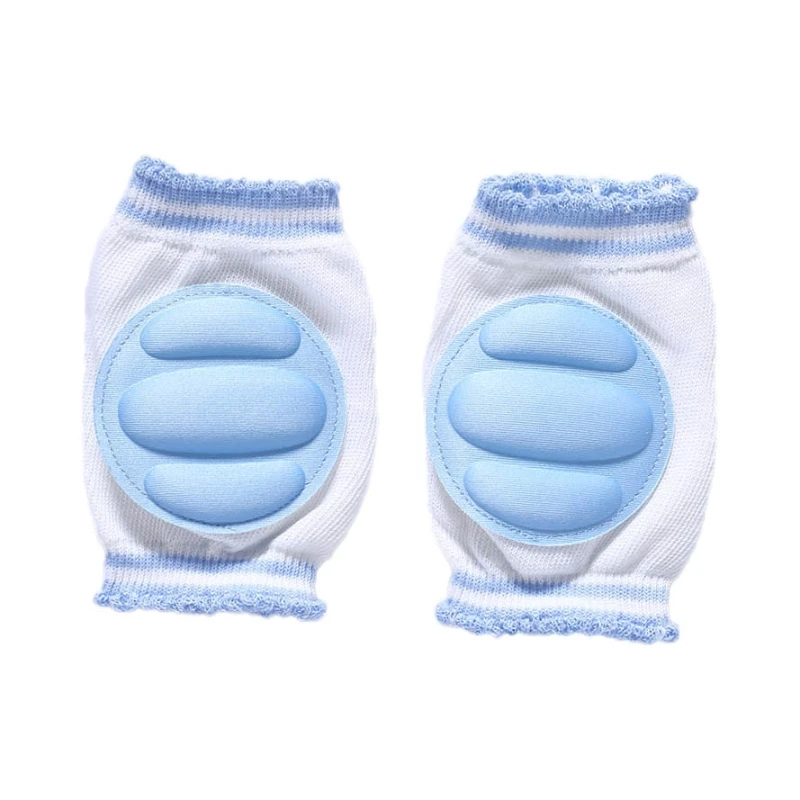 

1 Pair Infants Baby Knee Pads Kids Kneecap Breathable Knees Protector Crawling Leg Pads Elbow Cushion Toddlers Knee Protector