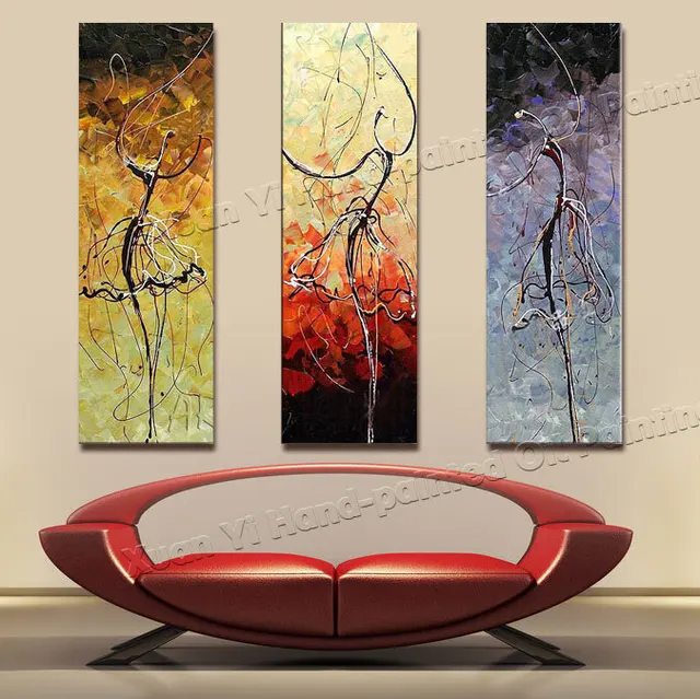 aliexpress : buy 3 panel paintings 100% handmade high quality aliexpress : buy 3 panel paintings 100% handmade high quality