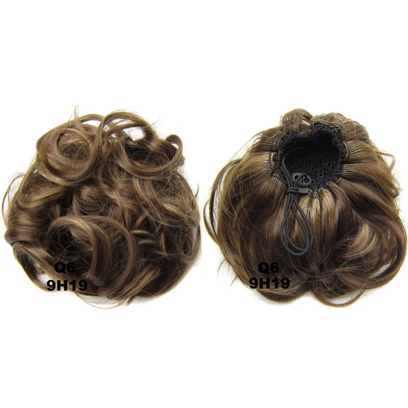 Jeedou Synthetic Curly Hair Chignon Bun Pad Rubber Band 60g Chic and Trendy Hottest Hair Trends Hairpieces Jeedou Synthetic Curly Hair Chignon Bun Pad Rubber Band 60g Chic and Trendy Hottest Hair Trends Hairpieces