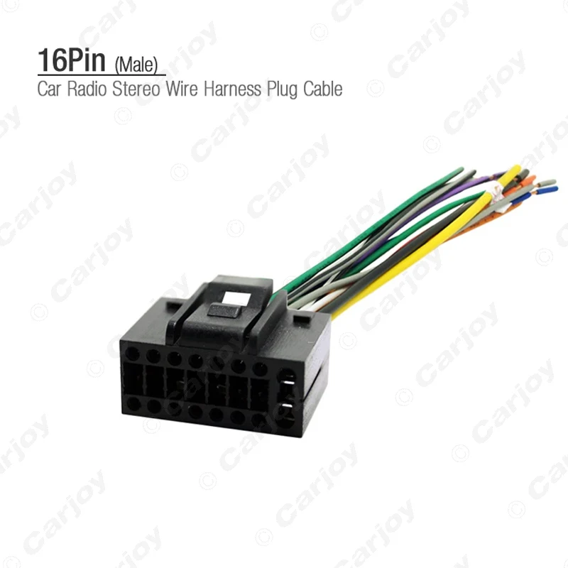 Car Radio Stereo Wire Harness Plug Cable  Pin Male Connector For Chevrolet Aveolova