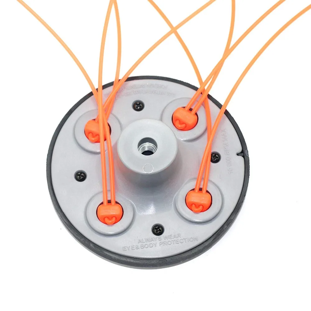 Универсальная струнная триммерная головка подходит Pivotrim 55-491 M10x1.25 LHF кусторез Strimmer запасные части