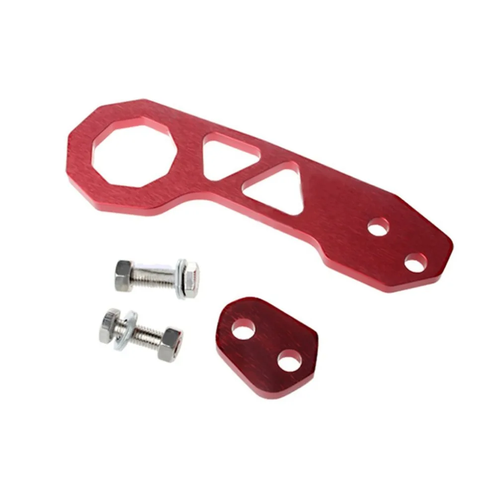 

Car Modification Trailer Hook Durable Aluminum Alloy Bumper Towing Hook Universal Car Trailer Ring Vehicle Towing Bar