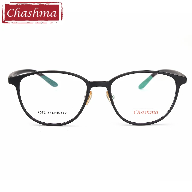 Ультралегкие женские очки Chashma брендовые дизайнерские в оправе кошачий глаз