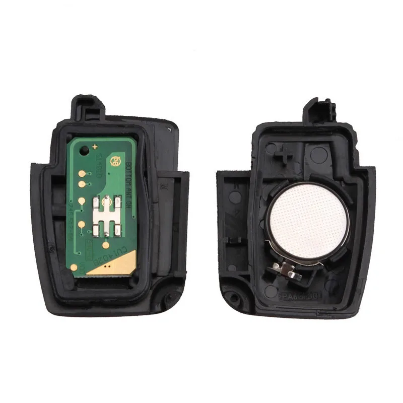 BHKEY 433Mhz 3Buttons Folding Remote Car key For Ford 4D60 4D63 <br />Chip For Ford Focus 2 3 mondeo Fiesta key Fob HU101 Blade-in Car Key <br />from Automobiles 