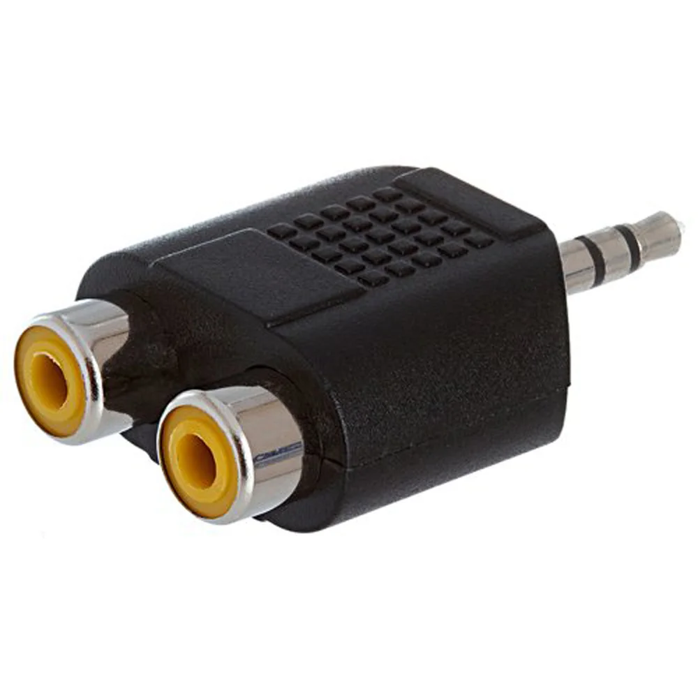 Buy 2015 Hot 3.5mm Stereo Plug To Dual RCA Jack