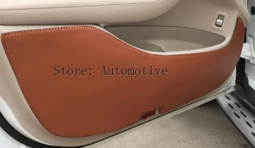 Car Door Antikick Protection Pad Carstyling Accessories Floor Mat For