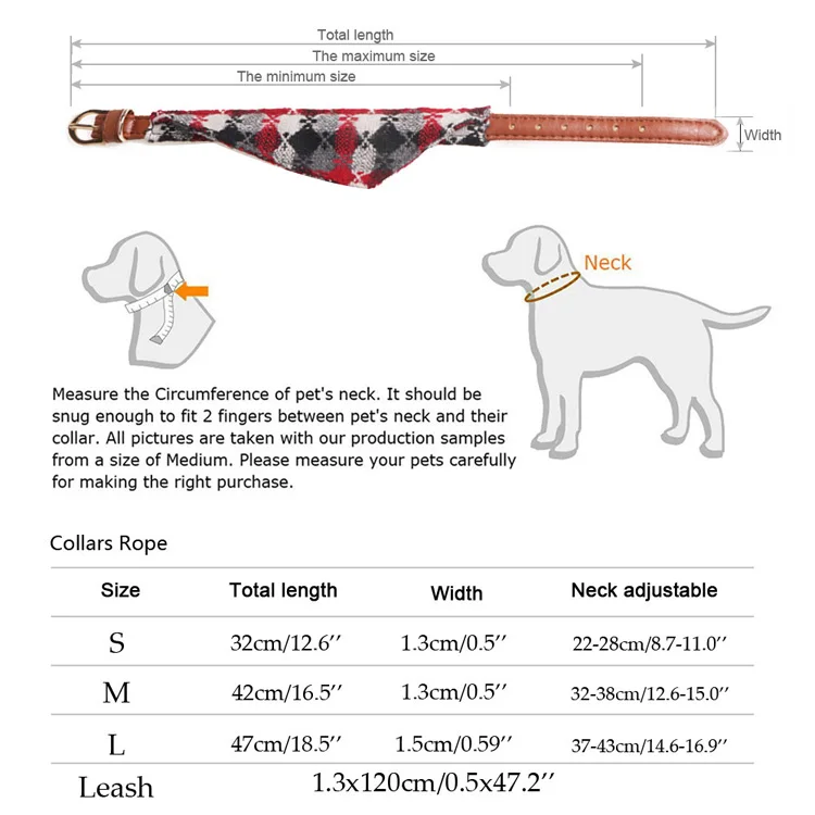 Милый Бант ошейник для собак кожаный полосатый Маленький Средний собачий шейный ремень плед ошейники для кошек поводок набор ожерелье для питомцев бандана