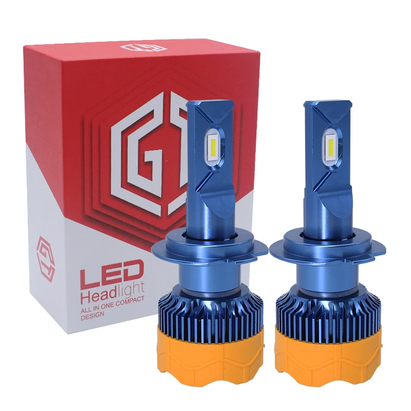 

HAOSJ GT7 Car LED Headlight Led H7 Headlamp 12V 10000LM 6500K H1 9005 HB3 9006 HB4 H8 H11 car light Bulb