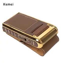 Электрическая бритва для Для мужчин с усами бакенбарды бритья Для мужчин триммер для бороды машины с зеркалом используется беспроводной