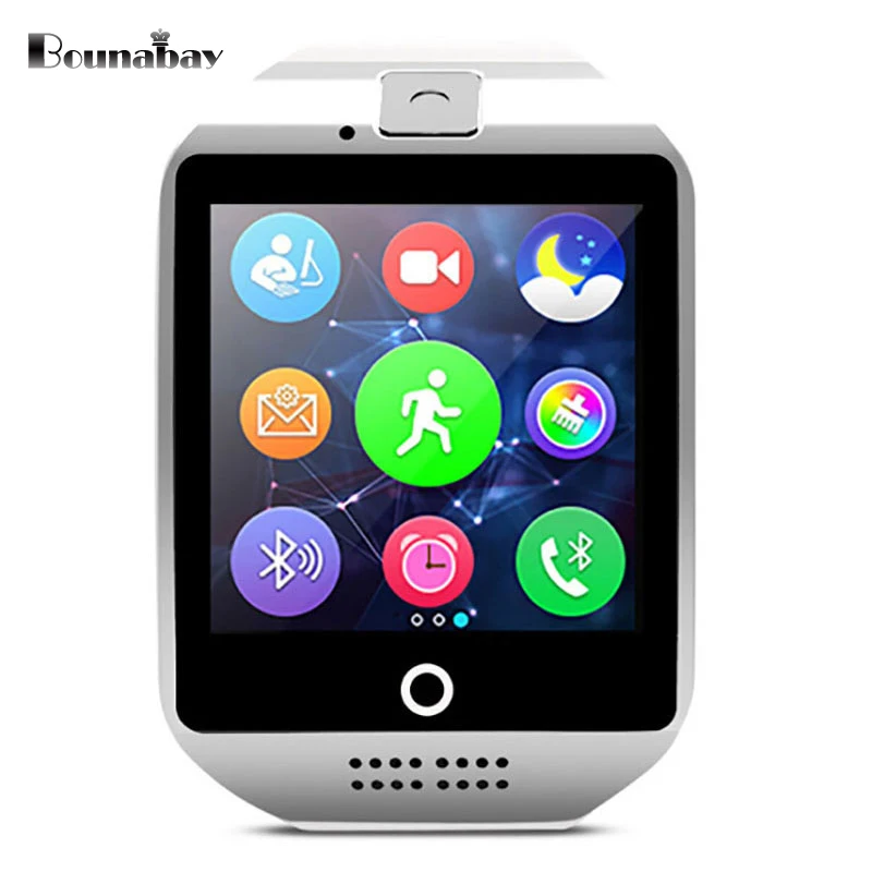 

BOUNABAY Sports Smart watches for man Bluetooth Multi-lingual function Watch Men Clock Android phone wifi 3GM Chronograph Clocks