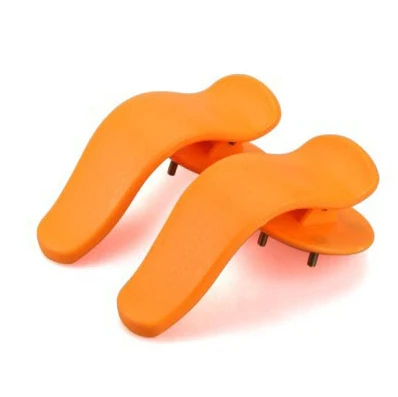 1 пара Универсальный внутренний багажник Монтажный кронштейн держатель зонта крепеж с винтами для зонта автомобиля Стайлинг авто аксессуары - Название цвета: Оранжевый