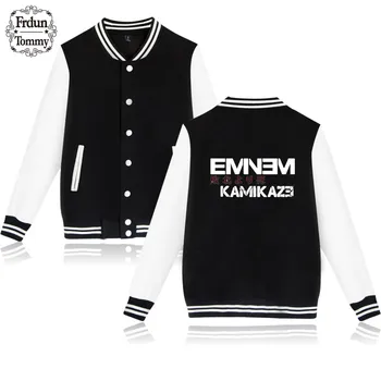 

DJ Rapper Kamikaze Album Hip Hop Jackets Popular Baseball Jackets Fashion Collage Hot Sale Long Sleeve Men/Women Casual Clothes