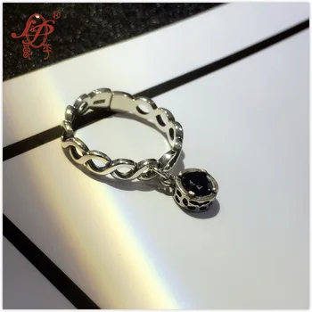 

L&P 100% 925 Sterling Silver Mix Macth Rings For Women Hot Sale silver Ring Fashion Punk Style Brand Fine