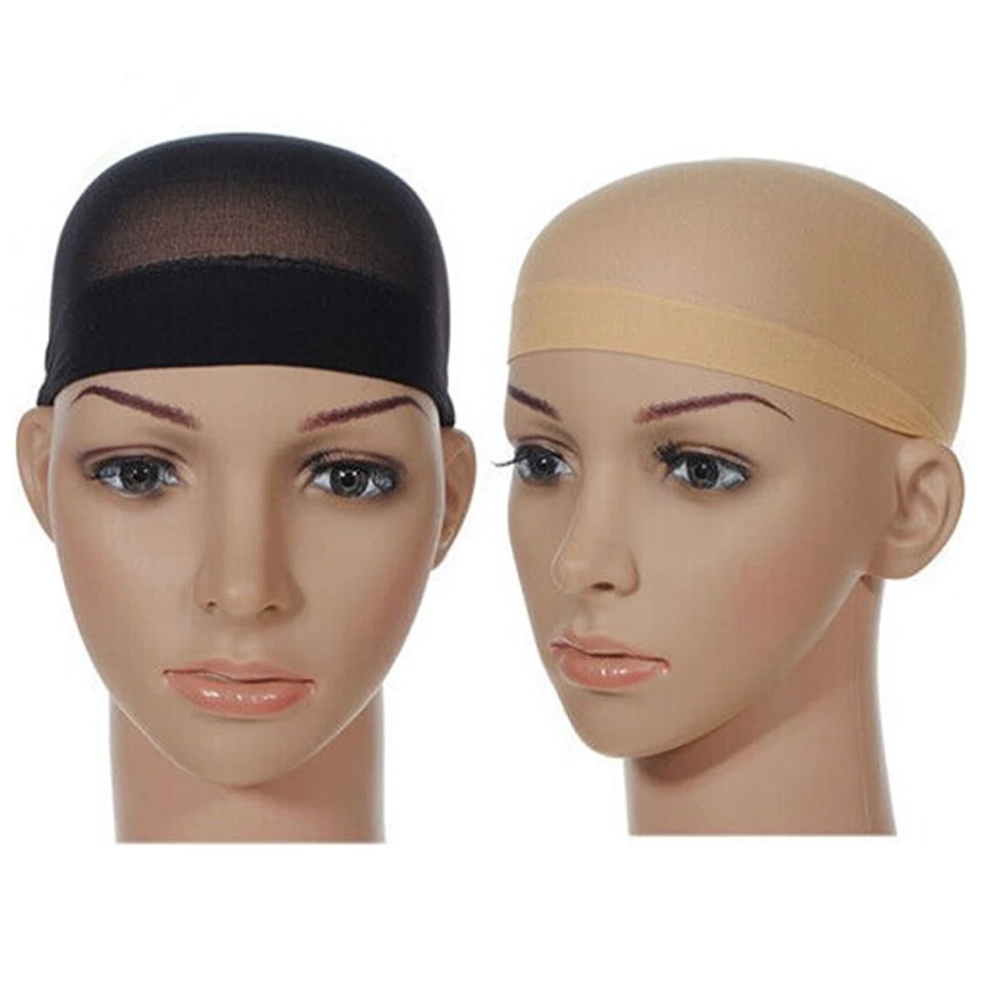 High-Elastic Hair Mesh Wig Cap Hair Wig Nets Liner Hairnet Wig Cap Stretchable Wig Net Cap Hair Styling Tools 2Pcs High-Elastic Hair Mesh Wig Cap Hair Wig Nets Liner Hairnet Wig Cap Stretchable Wig Net Cap Hair Styling Tools 2Pcs
