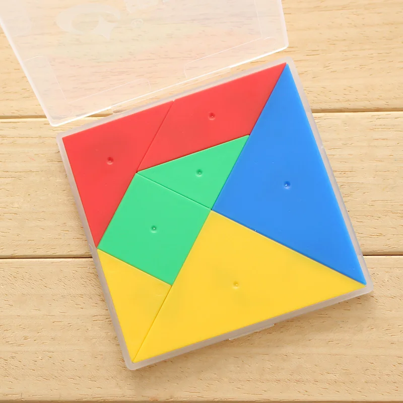 Early childhood supplies Cognitive and Educational Stationery Tangram Multifunctional Aids