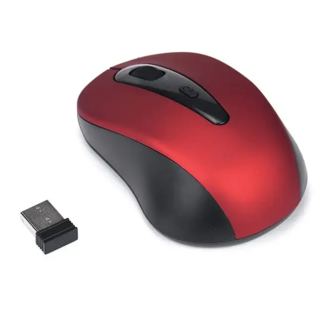 

2.4GHz Wireless Mouse 3 Keys USB Optical Scroll Cordless Mouse for Tablet Laptop Computer Finest 90x64x40 mm#20