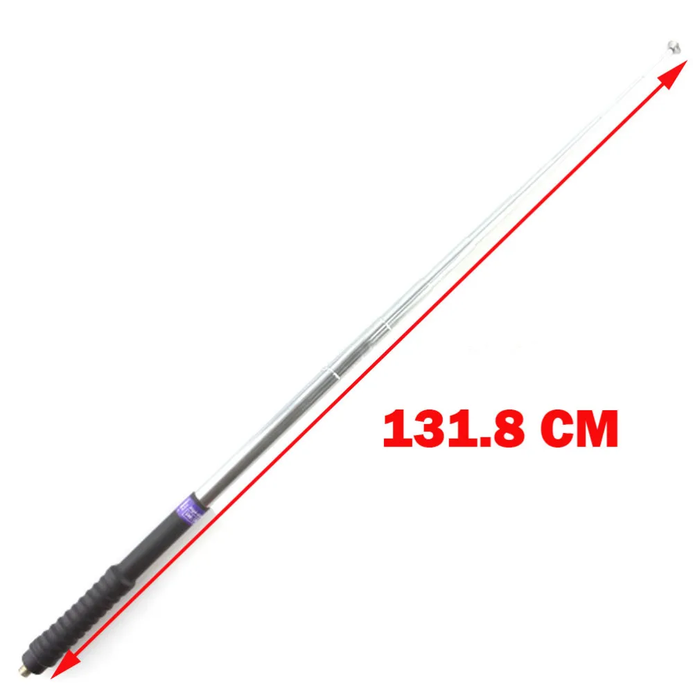 Telescopic Antenna VHF 136-174MHz Telescopic Antenna SMA-Moto for Motorola GP88 GP88S GP68 GP328 GP338 PRO5150 EP450 Radio  (2)