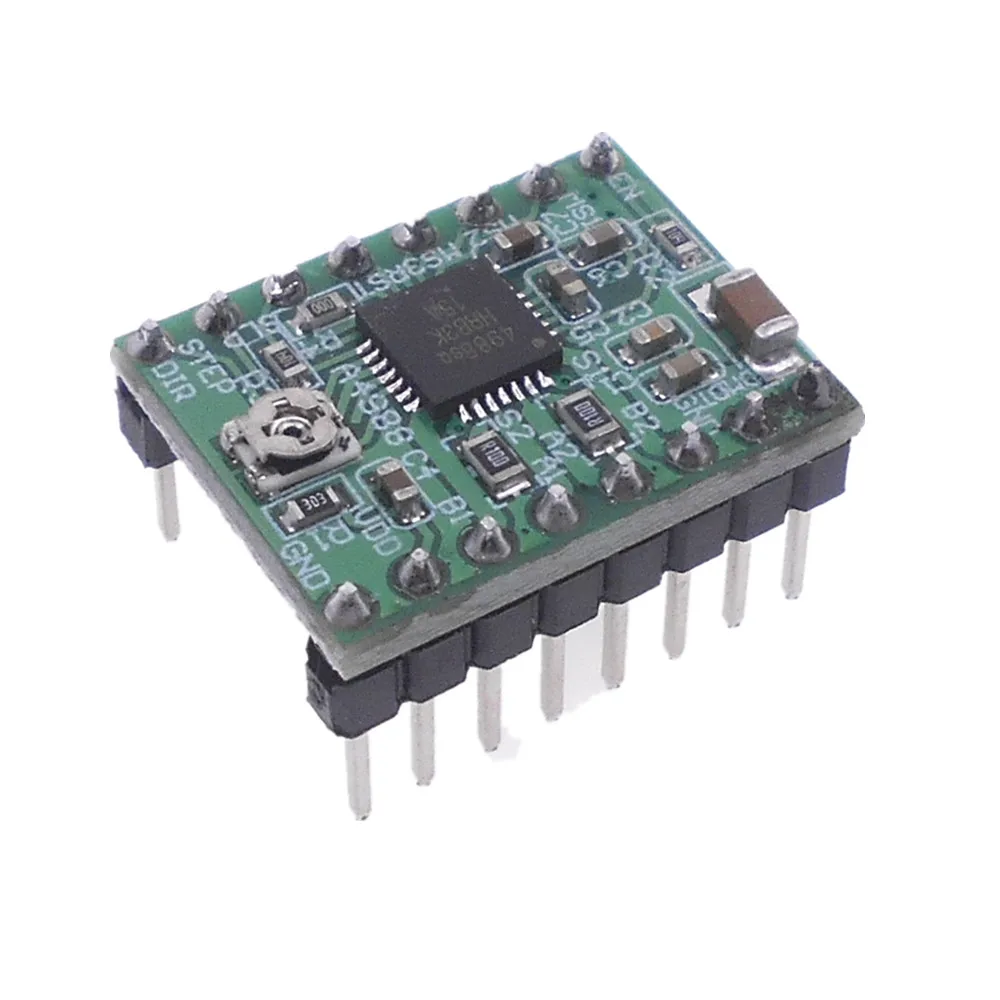 

DuoWeiSi 3D Printer red / green Parts Reprap Stepper Driver A4988 Stepper Motor Driver Module with Heatsink