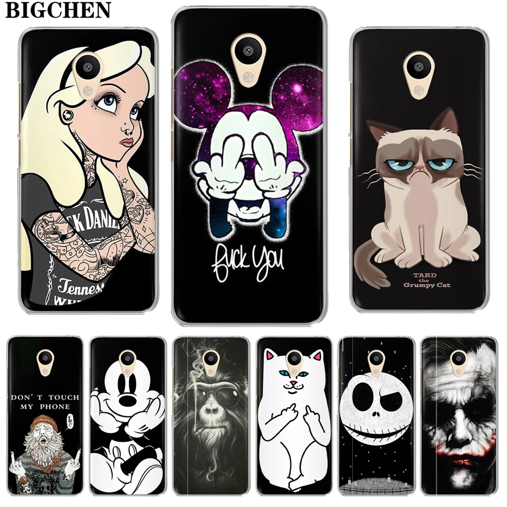 

Cool Cartoon Cover Cases For Meizu M5C M3s M5s M3 M5 M6 Note Pro 6 Soft TPU Silicone Phone Cases For Meizu U10 U20 Back Cover