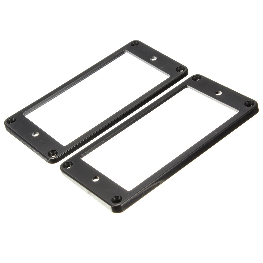 

2Pcs Flat Humbucker Pickup Mounting Ring Frame ABS for Electric Guitar