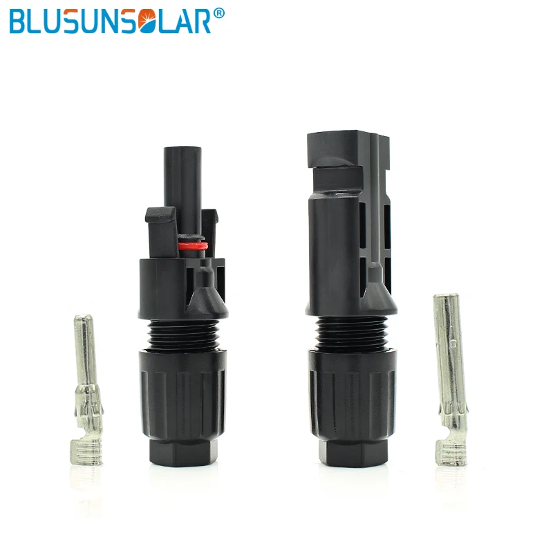 

500 pairs/lot Hot sale IP67 MC4 Cable Connector Waterproof Solar Power PV Connector Coupler LJQ116
