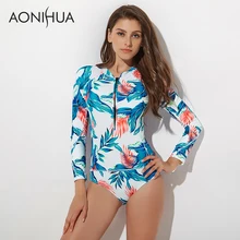 One piece swimwear swimming suit women female long sleeve sexy monokini swimsuit sports fused biquini bikini push up bathing sui women s swimsuit 1 piece black lace swimsuit fused bathing suit bikini hot sexy summer brazilian swimming monokini c0676