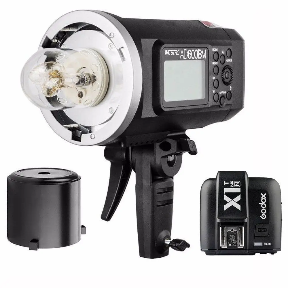Godox AD600BM 600W HSS 2.4G Wireless Outdoor flash + X1T N Transmitter for Nikonin Flashes from