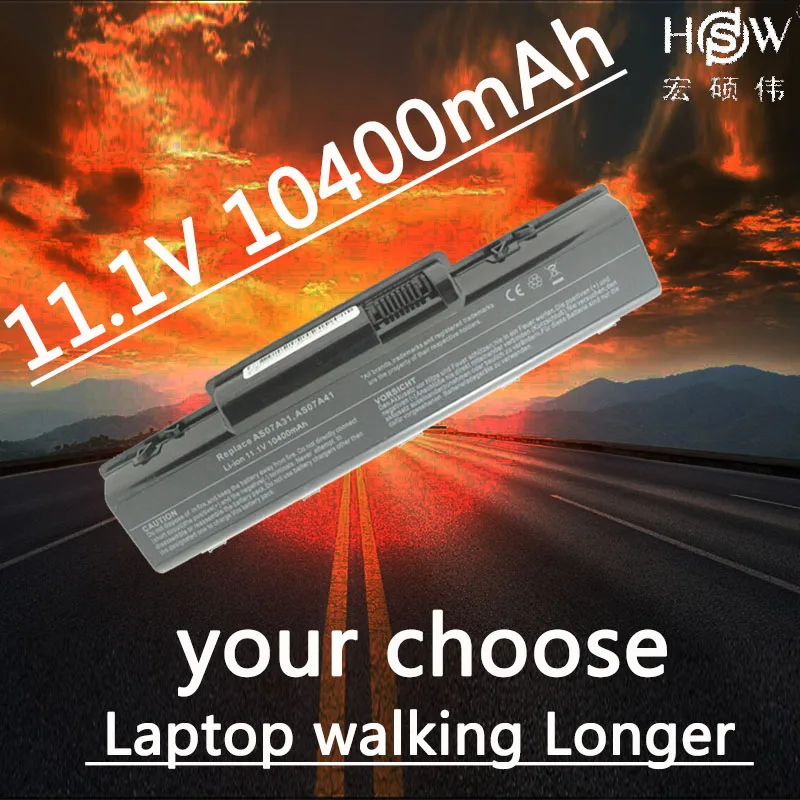 Аккумулятор HSW 12cell для ACER AS07A72 AS07A75 BT.00603.036 BT.00603.076 AS07A31 AS07A32 AS07A41 AS07A42 AS07A51 AS07A52 AS07A71 |