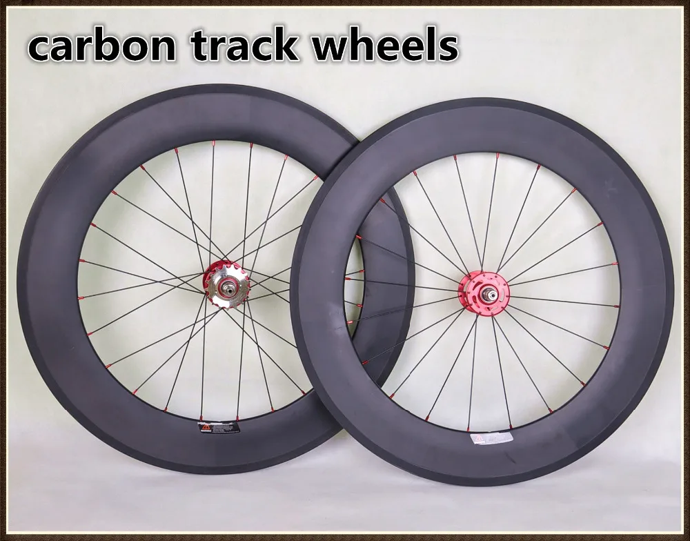 WINDBREAK 50mm Carbon Laufräder Für Bahnrad - Fixed Gear Single Speed
