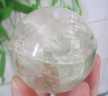 

A RARE NATURAL CLEAR QUARTZ CRYSTAL SPHERE BALL (0601)