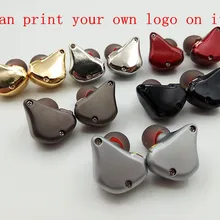 DIY головка наушника Подключаемая 10 мм драйвер без кабеля(может напечатать ваш логотип на нем