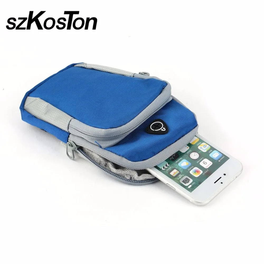 Goede Nieuwe Sport Running Armband Mobiele Telefoon Bag Cover Voor 6 #039; #039;Mobiele Telefoon Pakket Pouch Voor iPhone X 7 7 plus 8 8 plus Arm Band Riem
