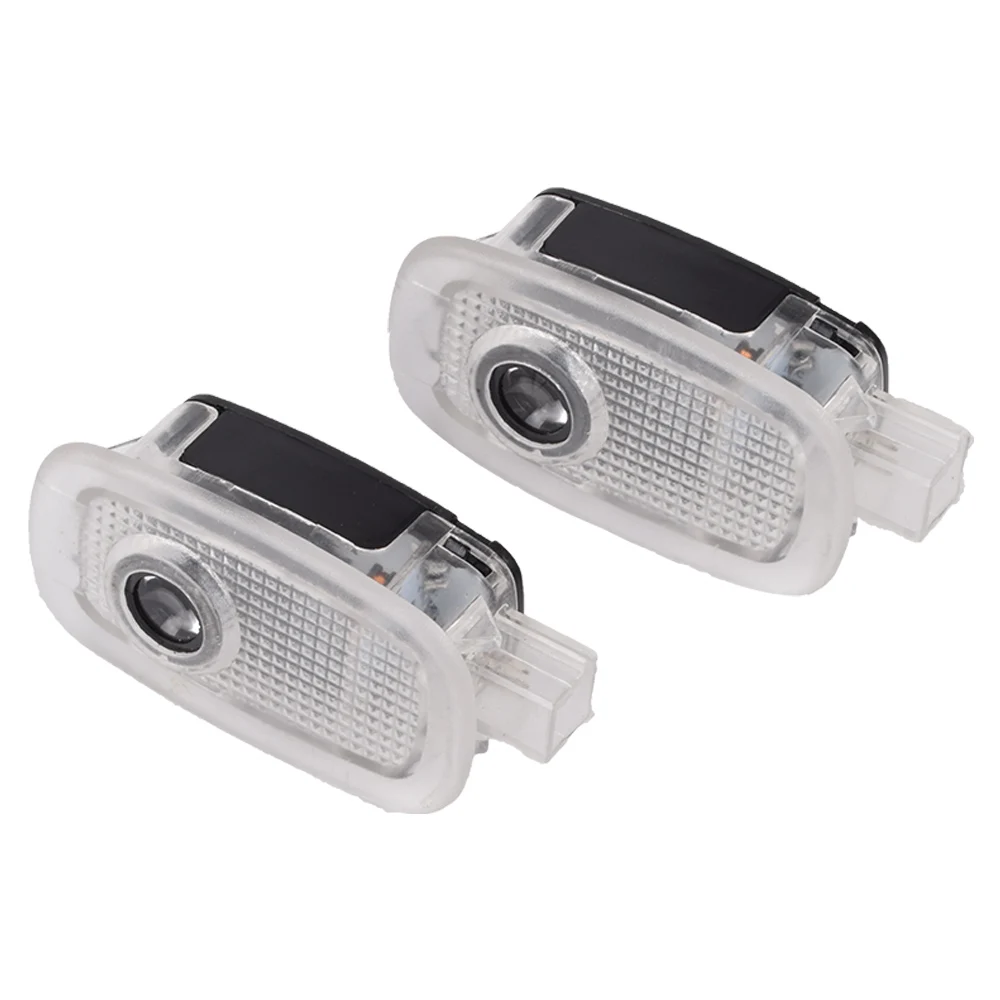 2 قطعة شعار جهاز عرض ليزر ضوء لمرسيدس بنز S W221 amg Led باب السيارة ضوء شعار شبح الظل ملحقات المصابيح 2006 -2013