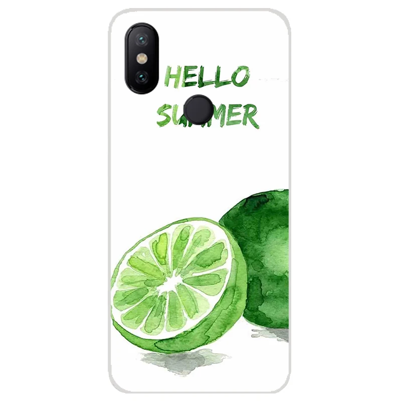 3D Cute Design For Xiaomi mi 6x case cover,20 patterns dog cat for Xiaomi mi 6x phone cases silicone BiNFUL 41