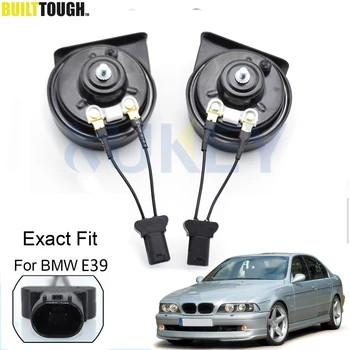 

Car Snail Horn 12V 110-125db 410/510Hz Dual Tone Waterproof Auto Horns For BMW 520i 523i 525i 528i 530i 535i 540i E39 1995-2003
