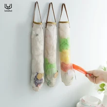 Luluhut креативный ЛУК подвесной мешок полый дышащий фруктовый и овощной сетчатый мешок для хранения картофеля чеснок имбирь подвесной карман