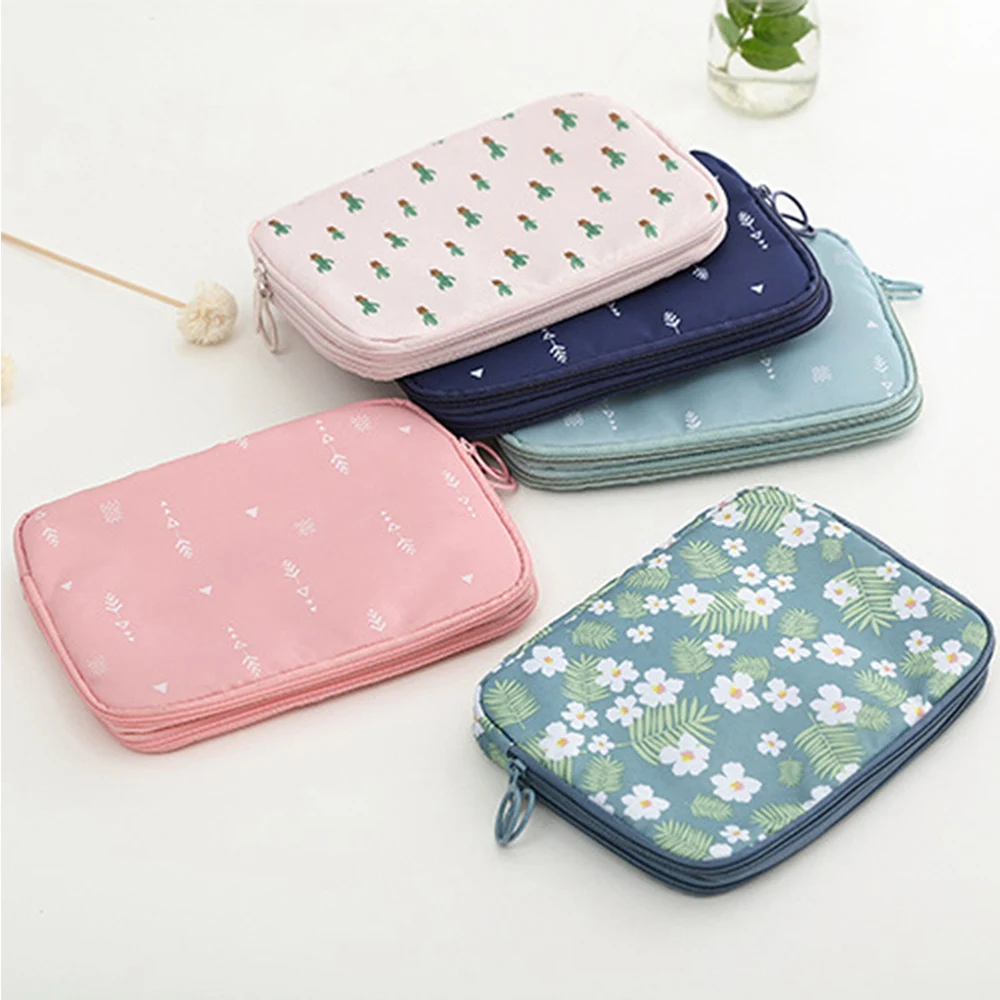 

Credit Card Holder Women Organizer Travel Passport Purse Business Multifunction Cardholder Female Zipper Necessaries Pouch