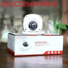На складе DS-2CD2542FWD-IS 4MP Мини Купольная Камера ВИДЕОНАБЛЮДЕНИЯ POE WDR H.264 +, без wi-fi, P2P mini ip-камеры