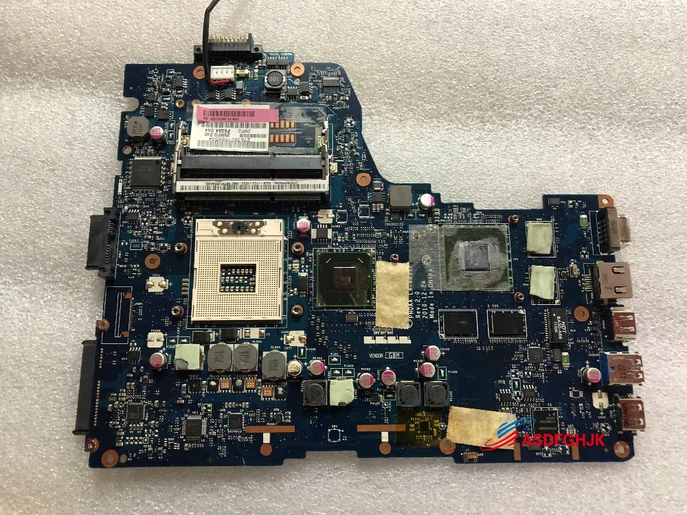 lower price  Original FOR Toshiba Satellite P750 P755 LAPTOP MOTHERBOARD LA-6831P K000121880 fully tested