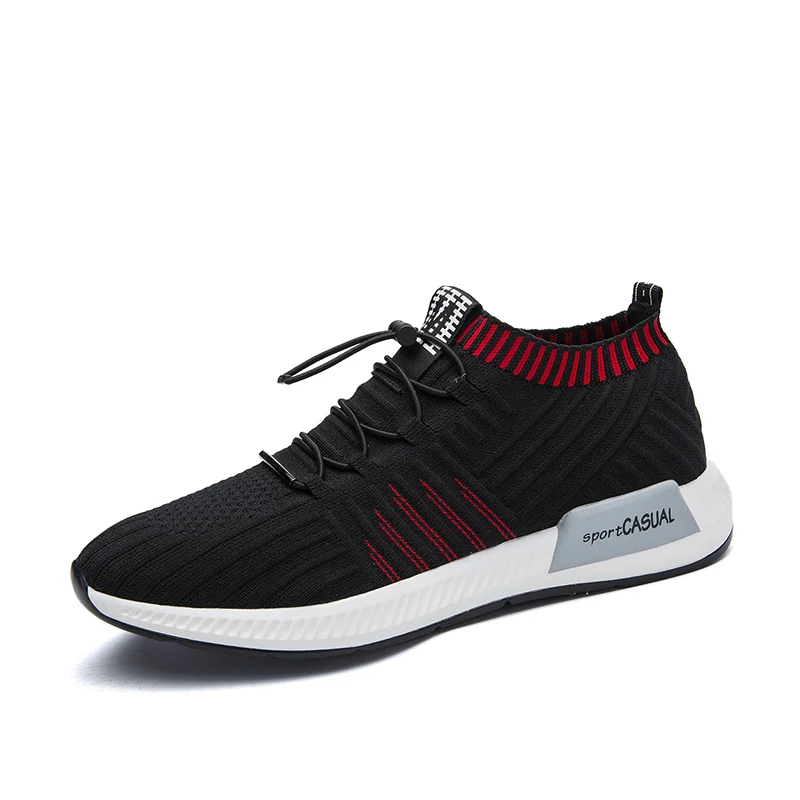 Tenis Masculino 2019 Для мужчин дышащая Спортивная обувь Для мужчин теннисные туфли мужские стабильность красные, черные спортивные кроссовки Для
