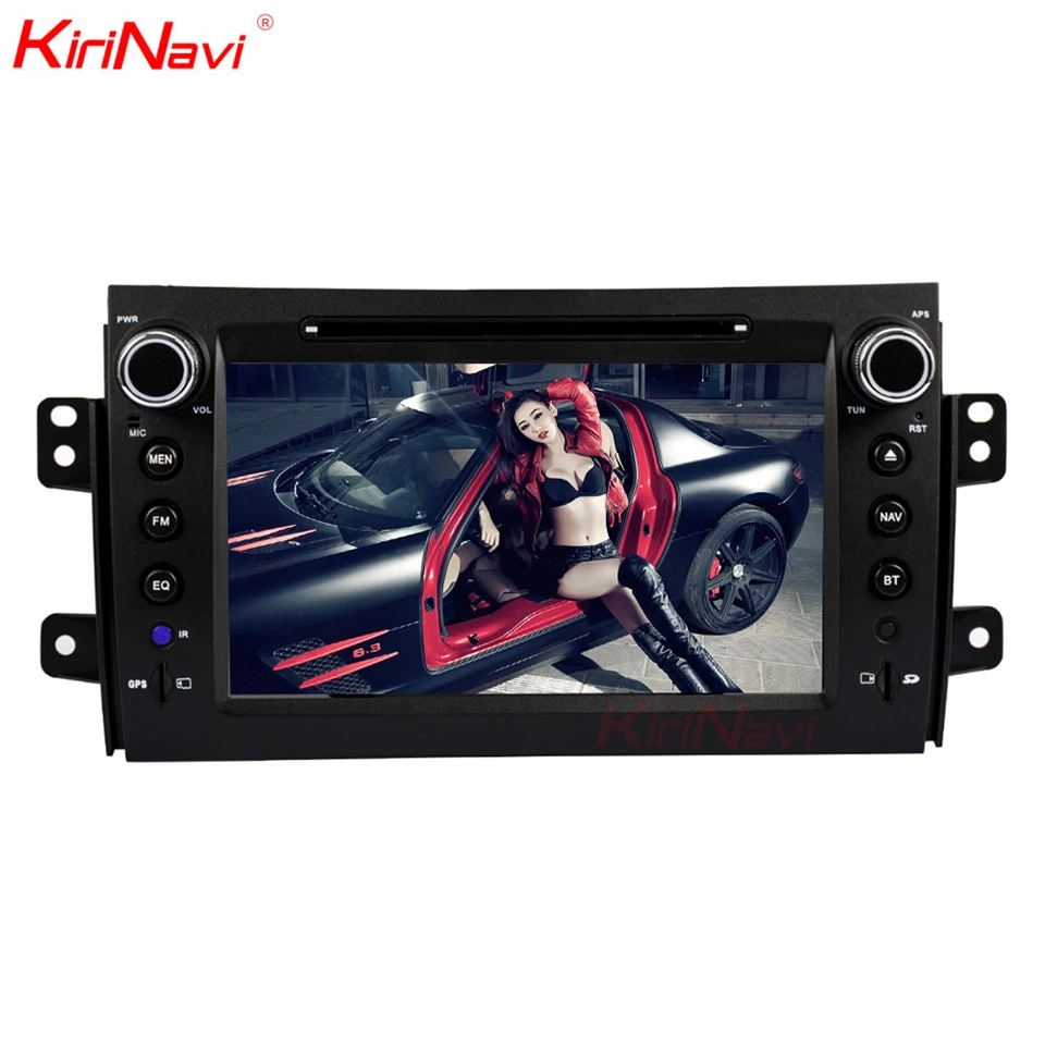 Cheap KiriNavi Octa core 4G LET android 7 car radio for Suzuki SX4 multimedia system 2006 - 2011 support 4K Video 4G 1