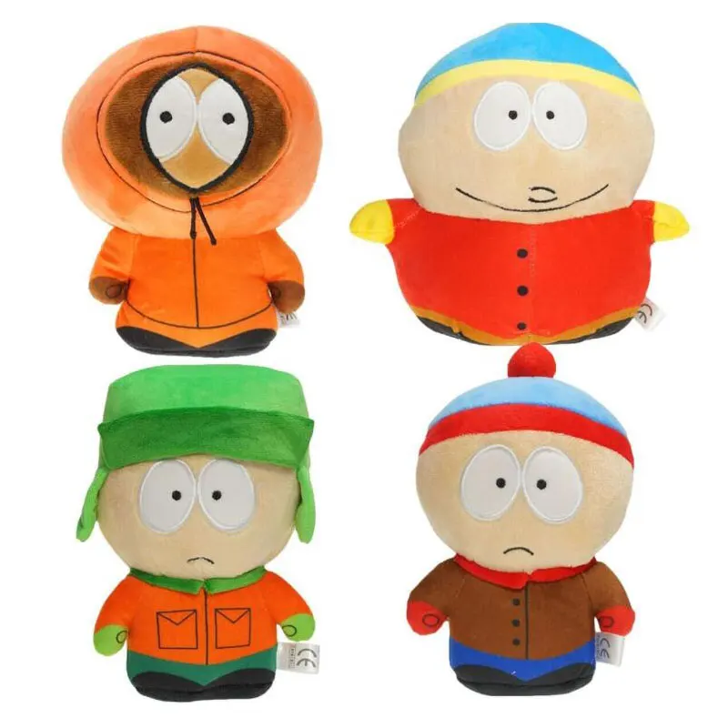 17-22cm Cartoon South Park Soft Stuffed Doll Kenny McCormick Eric ...