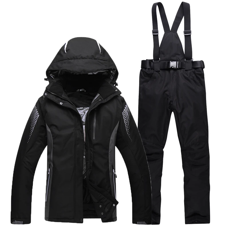 Men and font b Women b font Couples clothing Outdoor snowboard ski jacket and pants skiing