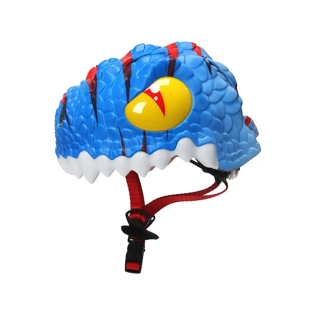 الأطفال الاطفال السلامة حماية الكرتون ديناصور خوذة القابلة للإزالة سكوتر التزلج التزلج دراجة خوذة واقية