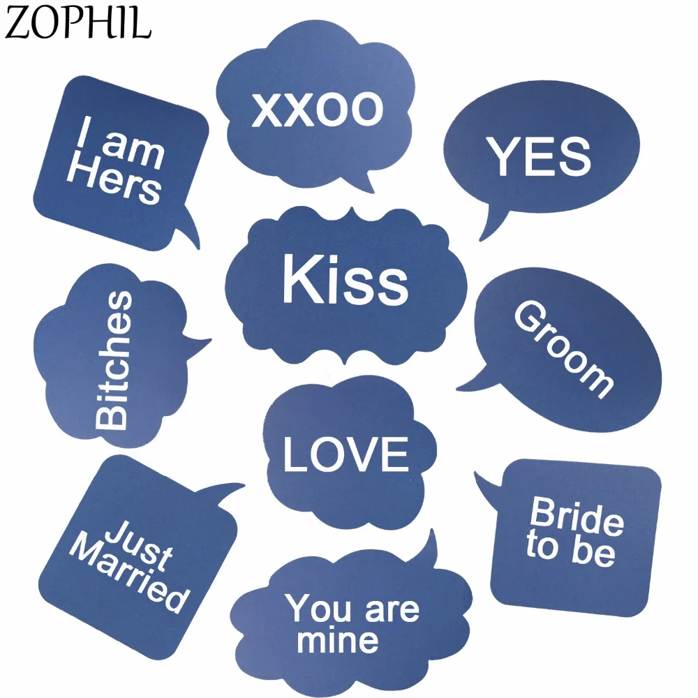 

ZOPHIL 10pcs Wedding Events Funny Paperboard Mask Party Supplies Festive Decoration Moustache Photobooth Props Favors